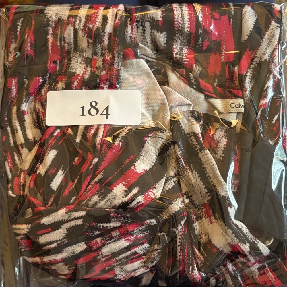 Calvin Klein Women's 3/4 Sleeve Blouse Multicolor Size XL - Picture 13 of 13